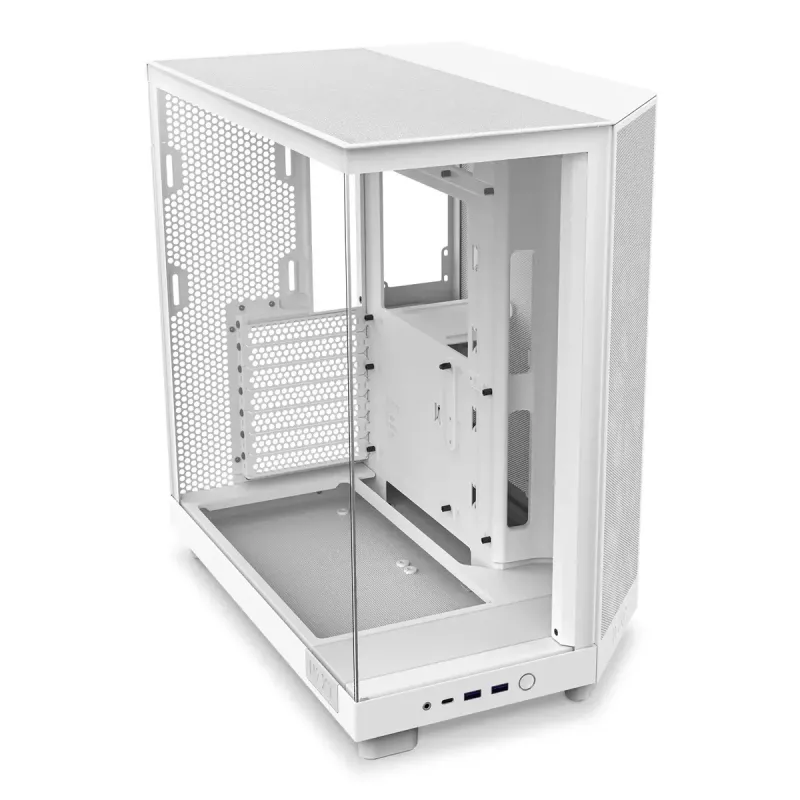 PC korpuss NZXT H6 Air Flow Midi Tower balts