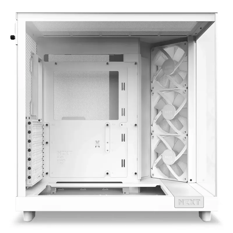PC korpuss NZXT H6 Air Flow Midi Tower balts