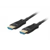 HDMI kabelis LANBERG CA-HDMI-30FB-0100-BK 10 m, HDMI Type A 2.1, 48 Gbit/s, 144 Hz, HDR, ARC, Ethernet