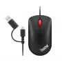 Lenovo 4Y51D20850 pele Birojs Piemērota abām rokām USB Type-C Optiskā 2400 DPI