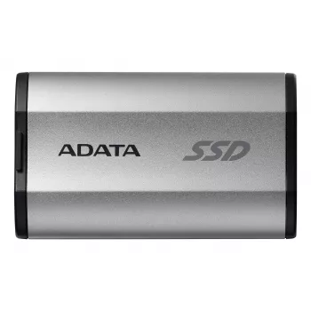 ADATA SD810 500 GB USB Type-C USB 3.2 Gen 2x2 Melna, Sudraba