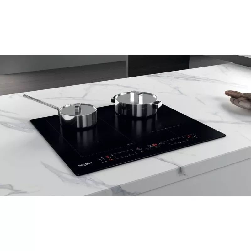 Whirlpool WL B3360 NE Melna Iebūvēta 59 cm Zonu indukcijas plīts virsma 4 zonu(as)