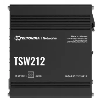 TELTONIKA TSW212 Pārvaldāms PoE+ Gigabitu Ethernet slēdzis (8 porti + 2 SFP)