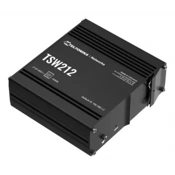 TELTONIKA TSW212 Pārvaldāms PoE+ Gigabitu Ethernet slēdzis (8 porti + 2 SFP)