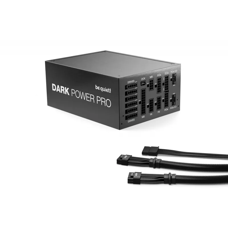 be quiet Dark Power Pro 13 | 1600W barošanas bloks 20+4 pin ATX ATX Melns