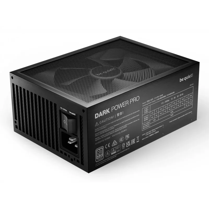 be quiet Dark Power Pro 13 | 1600W barošanas bloks 20+4 pin ATX ATX Melns