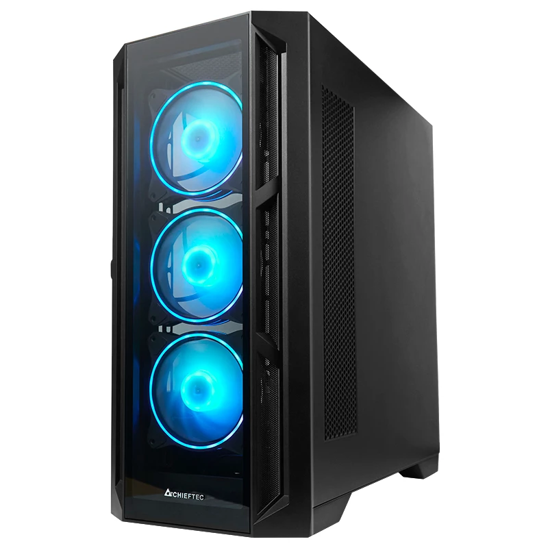 Chieftec APEX GA-01B-TG-OP ATX Midi Tower Melns