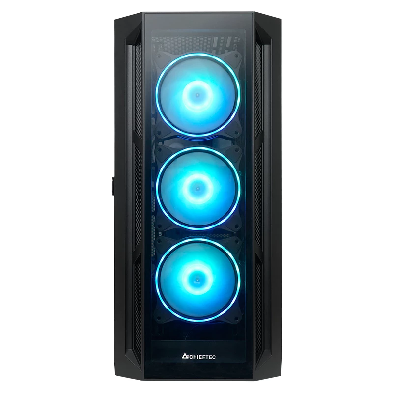 Chieftec APEX GA-01B-TG-OP ATX Midi Tower Melns