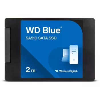 WESTERN DIGITAL SSD - WD Blue SA510 - 2TB - SATA 6Gb/s - 2,5 collas - 7mm korpusā
