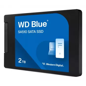 WESTERN DIGITAL SSD - WD Blue SA510 - 2TB - SATA 6Gb/s - 2,5 collas - 7mm korpusā