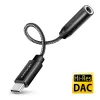 Axagon ADA-HC USB-C uz 3,5 mm ligzdu - Hi-Res DAC audio adapteris, 384kHz/32bit, stereo