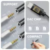 Axagon ADA-HC USB-C uz 3,5 mm ligzdu - Hi-Res DAC audio adapteris, 384kHz/32bit, stereo