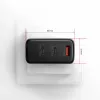 Axagon ACU-DPQ100 PD3.0 un QC 4+ TRĪS IZEJAS sienas lādētājs 100W