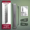 Axagon HMC-10HLS, USB 5Gbps centrālmezgls, 4x USB-A, HDMI 4k/60Hz, RJ-45, SD/microSD, PD 100W