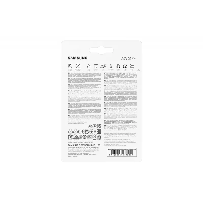 Zibatmiņa Samsung 256 GB SDXC UHS-I MB-SY256S
