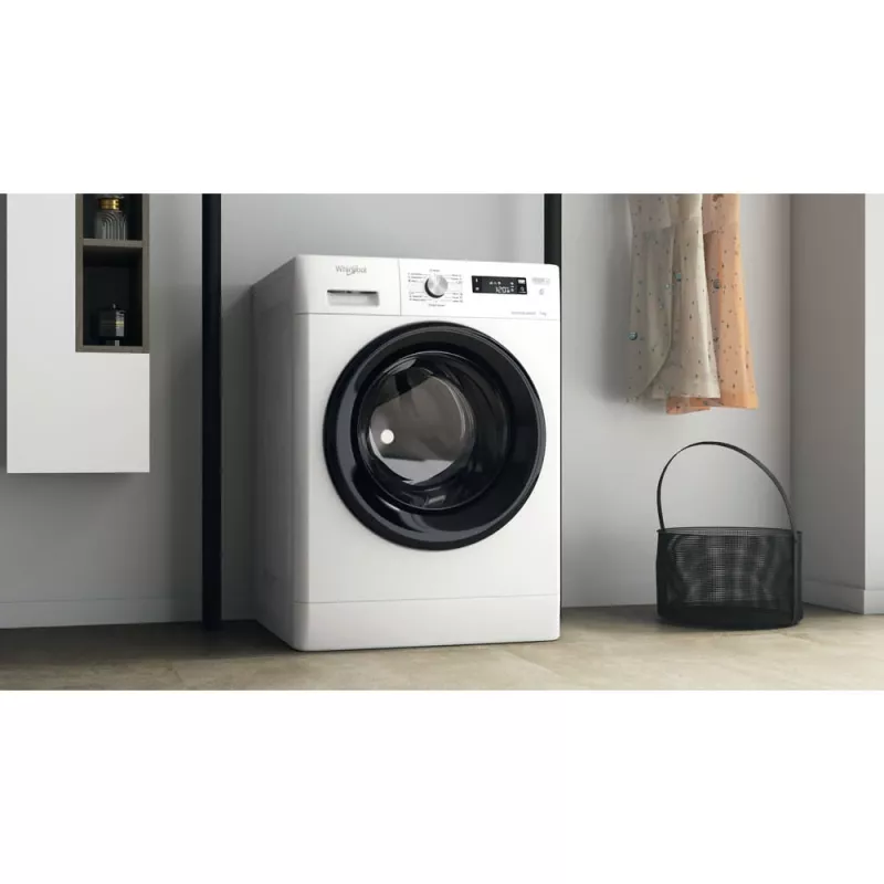 Whirlpool FFS7259BEE veļas mazgājamā mašīna ar priekšējo ielādi 7 kg 1151 apgr./min Balta