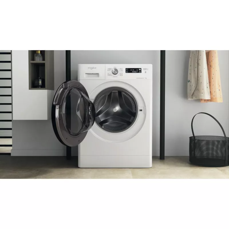 Whirlpool FFS7259BEE veļas mazgājamā mašīna ar priekšējo ielādi 7 kg 1151 apgr./min Balta