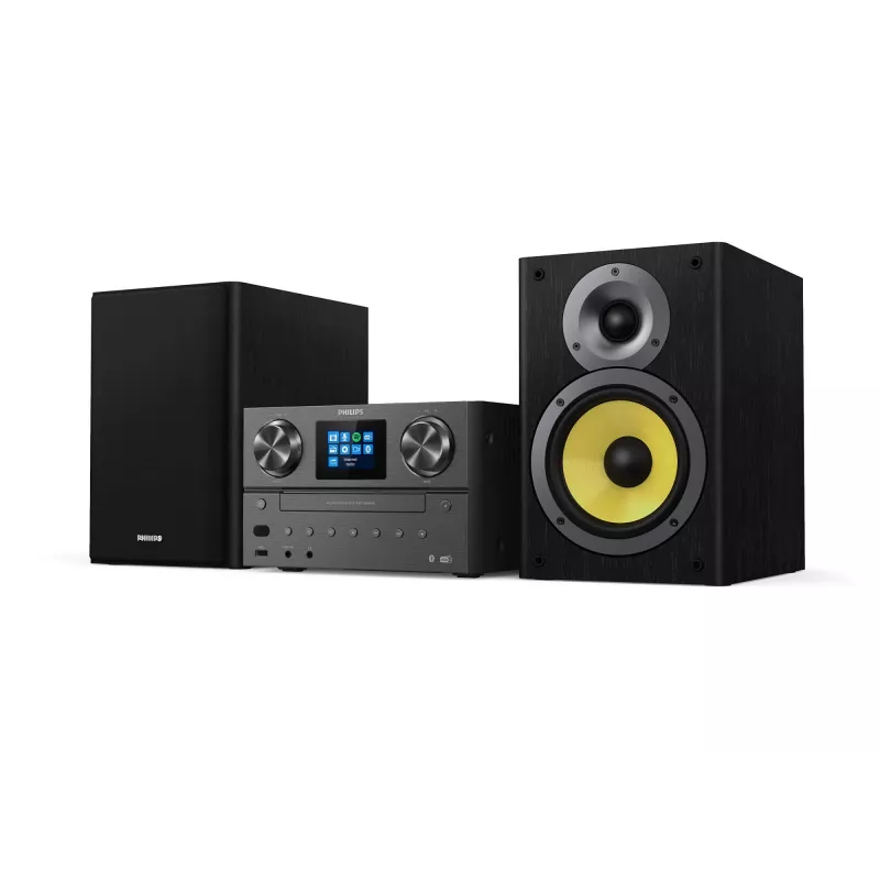 Philips TAM8905 mūzikas sistēma ar interneta radio, DAB+, Bluetooth, CD, USB un Spotify Connect