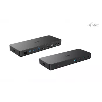 i-tec USB-C Triple Display dokstacija Gen 2 Pro + Power Delivery 100W