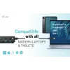 i-tec USB-C Triple Display dokstacija Gen 2 Pro + Power Delivery 100W