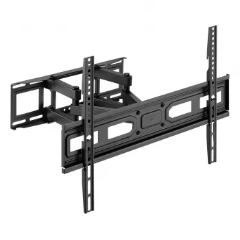 TV sienas stiprinājums MACLEAN MC-710N VESA līdz 600x400 mm, slīpums +3°/−15°, maks. attālums 35.5 cm, maks. ekrāns 80 collas, tērauds, melns