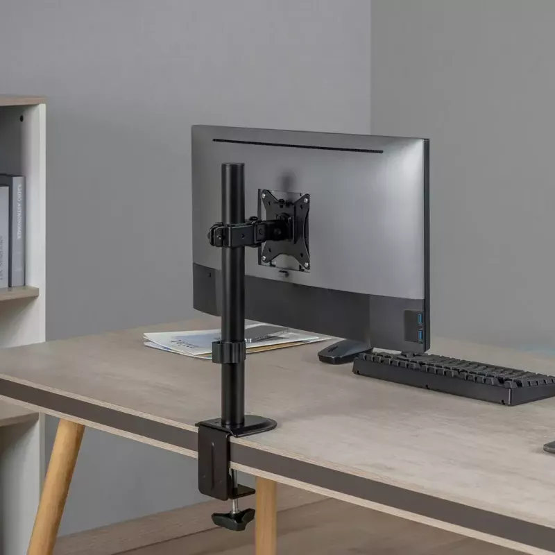 LCD monitora galda statīvs MACLEAN MC-751N 17–32 collu ekrāniem, VESA 75x75 / 100x100
