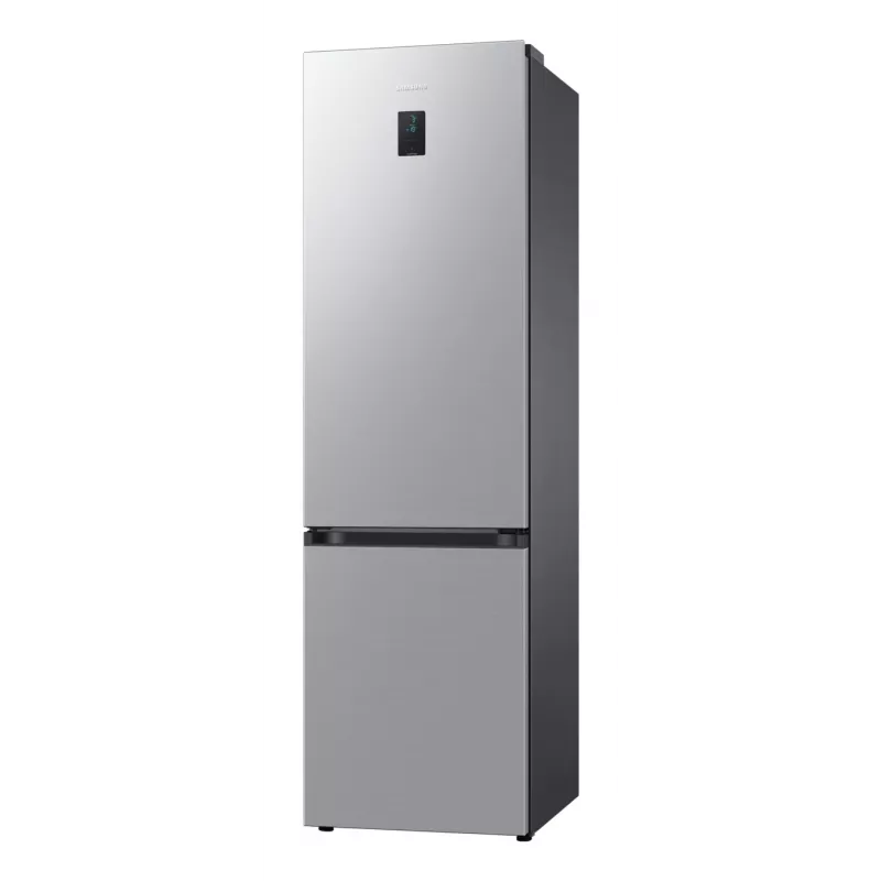 Samsung RB38C672ESA Brīvstāvošs 390 L Pelēks, Metālisks, Sudraba