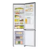 Samsung RB38C672ESA Brīvstāvošs 390 L Pelēks, Metālisks, Sudraba