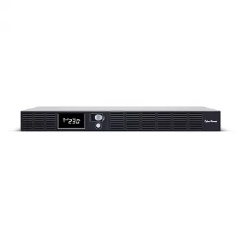 Rackmount Line-Interactive UPS CYBERPOWER OR1500ERM1U — 1.5 kVA / 900 W, 6× C13 ligzdas, LCD, karstās nomaiņas VRLA baterija, 1U, sudraba