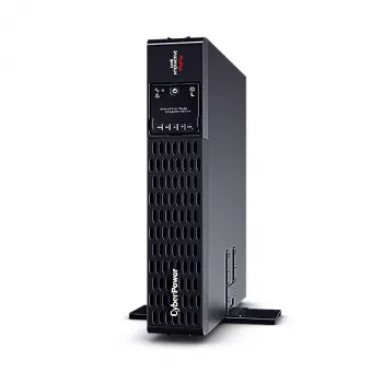 Nepārtrauktās barošanas avots CYBERPOWER PR1000ERT2U, 1 kVA (1000 W), līnijas interaktīvs, 10x C13 kontaktligzdas, tīrs sinusoidāls vilnis, statīvs/torņa 2U