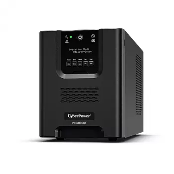 CyberPower PR1500ELCD nepārtrauktās barošanas avots (UPS) Line-Interactive 1,5 kVA 1350 W 8 maiņstrāvas kontaktligzdas