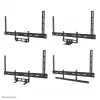 Neomounts AV2-500BL videobar komplekts 43-110 collām - VESA - maks. 10 kg - universāls