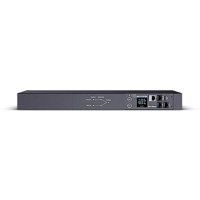 CyberPower PDU44005 jaudas sadales bloks (PDU) 10 maiņstrāvas kontaktligzda(s) 1U melns