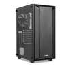 PC Case IBOX CETUS 906 Midi Tower Melns — ATX/mATX, 460×210×350 mm, 29 cm GPU, 7 disks, RGB ventilatori