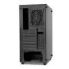 PC Case IBOX CETUS 906 Midi Tower Melns — ATX/mATX, 460×210×350 mm, 29 cm GPU, 7 disks, RGB ventilatori