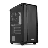 PC Case IBOX CETUS 906 Midi Tower Melns — ATX/mATX, 460×210×350 mm, 29 cm GPU, 7 disks, RGB ventilatori