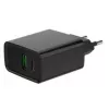 GEMBIRD USB ātrais lādētājs - Type A un C 2 porti 20W - Melns