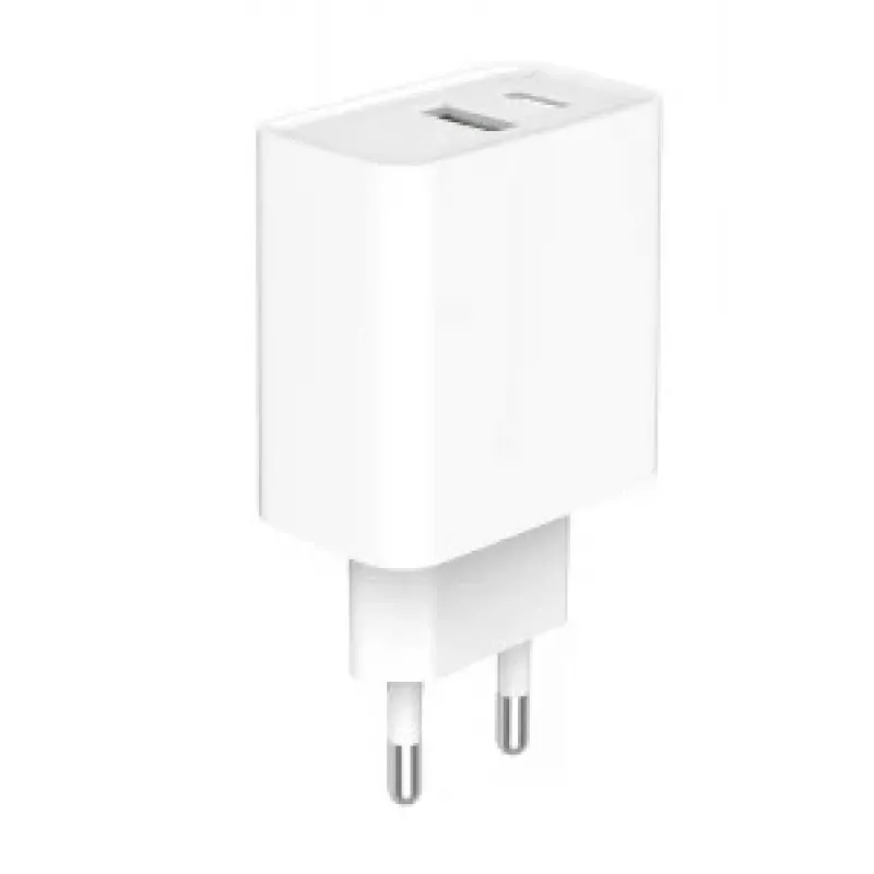 GEMBIRD USB ātrais lādētājs - Type A un C 2 portu 20W - Balts