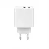 GEMBIRD USB ātrais lādētājs - Type A un C 2 portu 20W - Balts