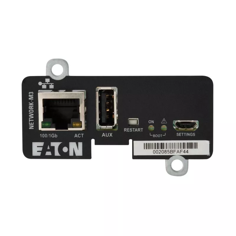 EATON CORPORATION tīkla UPS pārvaldības karte Mini itīkls-M3 1.0 Gbps - pilna dupleksa režīms