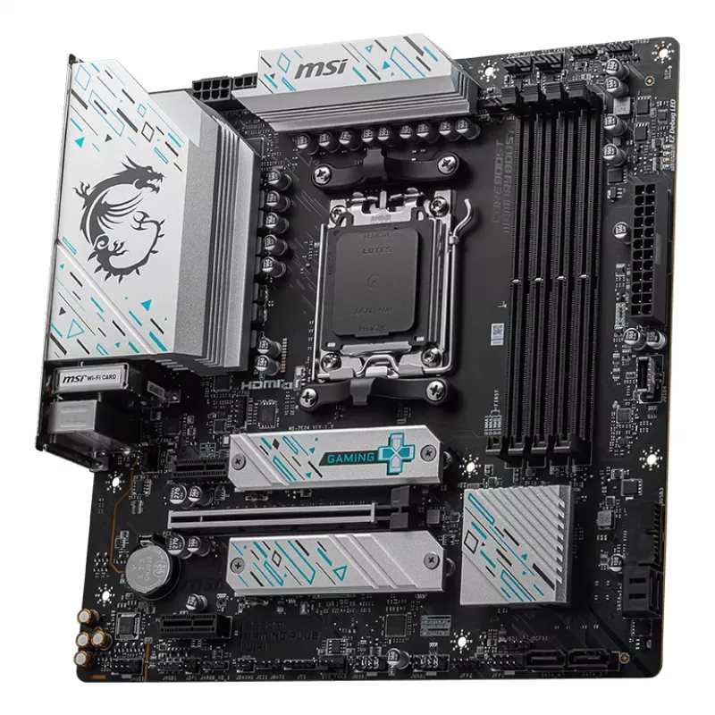 MSI B650M GAMING PLUS WIFI mātesplate AMD B650 Socket AM5 micro ATX