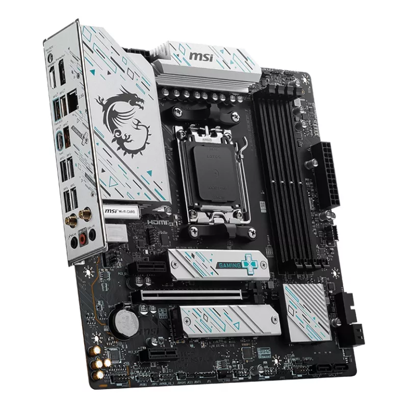 MSI B650M GAMING PLUS WIFI mātesplate AMD B650 Socket AM5 micro ATX