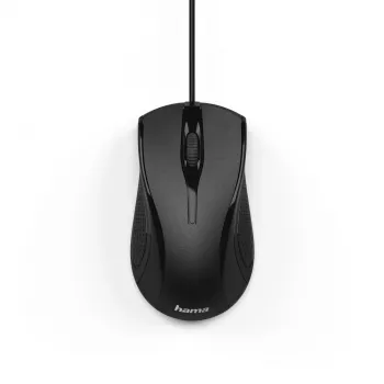 Hama MC-200 pele Birojs Labās rokas USB Type-A Optiskā 1000 DPI