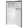 Brīvi stāvošs ledusskapis AMICA FD2015.4X(E) Sudraba, 200 L, augšējā saldētava, LED, maināmas durvis