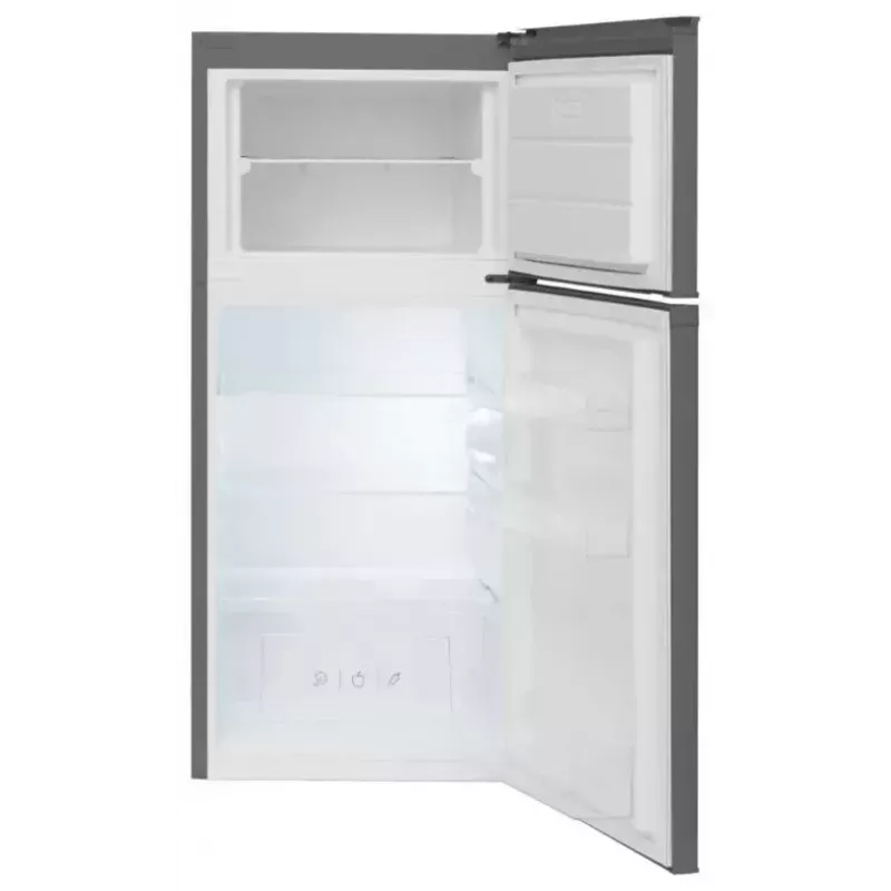 Brīvi stāvošs ledusskapis AMICA FD2015.4X(E) Sudraba, 200 L, augšējā saldētava, LED, maināmas durvis