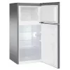 Brīvi stāvošs ledusskapis AMICA FD2015.4X(E) Sudraba, 200 L, augšējā saldētava, LED, maināmas durvis
