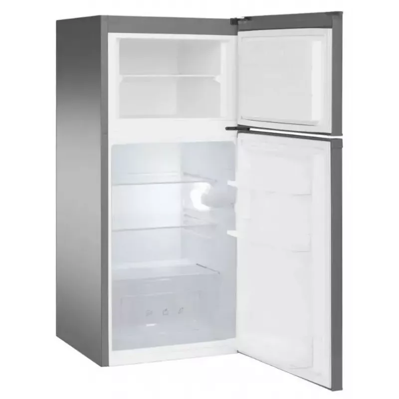 Brīvi stāvošs ledusskapis AMICA FD2015.4X(E) Sudraba, 200 L, augšējā saldētava, LED, maināmas durvis