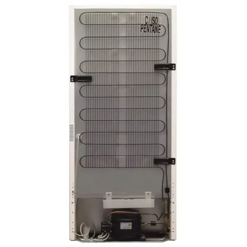 Brīvi stāvošs ledusskapis AMICA FD2015.4X(E) Sudraba, 200 L, augšējā saldētava, LED, maināmas durvis