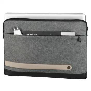Hama Design Line Terra 15,6 collu (39,6 cm) portatīvā datora apvalks, pārstrādāts PET, pelēks