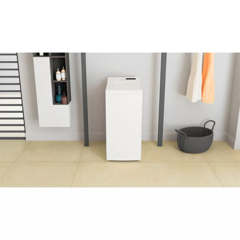 Whirlpool NTDLR 6040S PL/N veļas mazgājamā mašīna ar augšējo ielādi 6 kg 951 apgr./min. Balta